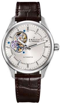 Buy this new Zenith El Primero Synopsis 40mm 03.2170.4613/02.c713 mens watch for the discount price of £4,175.00. UK Retailer.